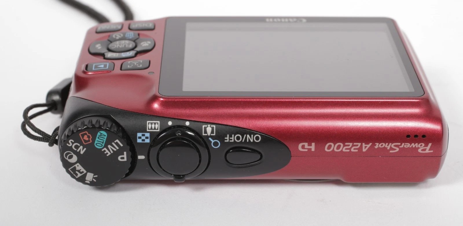 Canon PowerShot RED A2200 14.1MP Compact Digital Camera + new